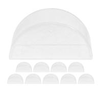 CIYODO 10pcs Semicircular Refraction Water Tray Plastic Optics Experiment Equipment for Students Visualization of Light Refraction in Science Demonstrations and Home Science Kits
