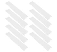 CIYODO 10pcs Transparent Anti-cat Thorn Mats for Indoor Outdoor Use Cuttable Garden and Plant Protection Pads Versatile Scratch Deterrent Spike Mesh for Home and Patio