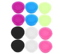 CIYODO 12pcs Glass Vial Caps for Insulin Bottles Dustproof Flexible Protector Lids for Laboratory Sample Storage and Clinical Medicine Travel Use