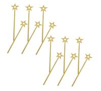 CIYODO 12pcs Glitter Star Wands for Lightweight Fairy Princess Role Play Costume Props for Birthday Halloween Christmas Party Cosplay