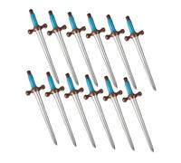 CIYODO 12Pcs Inflatable Pirate Swords for Halloween Party Lightweight Cosplay Props Pirate Theme for Birthday and Themed Events
