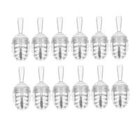 CIYODO 12pcs Mini Pop Honeycomb Lip Gloss Tubes Empty Lipstick Tubes Refillable Lip Gloss Containers for DIY Balm