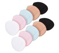 CIYODO 12pcs Mini Powder Puff for Foundation Loose Dry Wet Dual-use Makeup Pads Gentle Face Blending Applicators for Sensitive Skin Suitable for Professional Personal Use Random Color