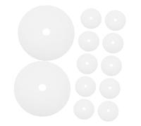 CIYODO 12PCS Nonstick Silicone Dehydrator Sheets Round Food Dryer Mats for Fruit Drying Reusable Silicone Drying Mats Compatible with Dehydrators