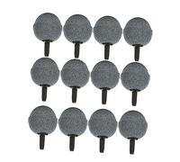 CIYODO 12pcs Safe Mineral Stone Airstones for Fish Tank and Aquarium Bubble Diffuser