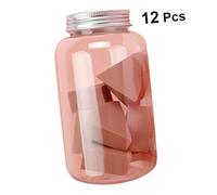 CIYODO 12Pcs Wet and Dry Makeup Sponge Applicators Fan-shaped Cosmetic Puff for Women Hydrophilic Material for Liquid and Powder Foundation Large Puff for Efficient Face Coverage in Cameo