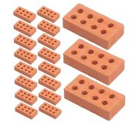 CIYODO 150PCS Miniature Building Bricks Set for Boys and Girls DIY Construction Model Tiny Brick Props for Dollhouse and Garden Decor