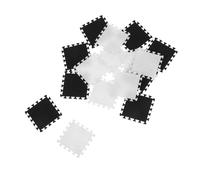 CIYODO 16pcs Dollhouse Floor Mat Miniature Rug Tiles Interlocking Mini House Flooring Essential Decorative Accessories