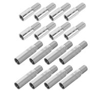 CIYODO 16pcs Tire Valve Stem Extenders Set Air Valve Extensions for Cars Trucks Rvs Motorcycles Leak-resistant Caps for Precise Inflation Control and Optimized Airflow Quick Installation