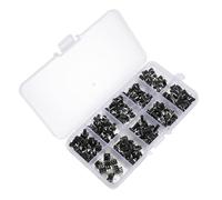 CIYODO 180pcs Push Button Switch Kit Assortment Kit Micro Momentary Tact for Diy Projects Includes Micro Push Button