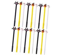 CIYODO 18pcs Pumpkin Bat Halloween Pens Halloween Office Novelty Cute Themed Party Bats Treat Like Bonbon Plastic