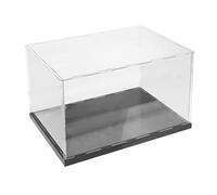 CIYODO 1pc Acrylic Boxing Gloves Storage Display Box Transparent Figurine Case for Gloves Preservation for Collectibles and Models Simple Design for Home Decor