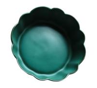 CIYODO 1pc Green Salad Serving Bowl Versatile Food Storage Dish for Fruits Snacks and Desserts Elegant Design for Home Buffet Restaurant and More