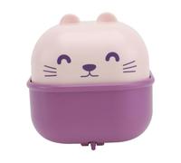 CIYODO 1Pc Manual Hand Press Animal Car for Cartoon Vehicle with Pet Design Material Safe Edges No Battery Needed present