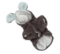 CIYODO 1pc Pet Winter Outfit Thickened Hooded Dog Coat for Dogs Warm Plush Apparel for Daily Wear for Cold Weather and Winter Walks Random Color
