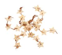 CIYODO 1Pc Wooden Star Parrot Durable Chewing Pendant for Cage Fun Hanging for Caged Birds to Climb Chew and Explore Essential Foraging Accessory for Parrots and Budgies
