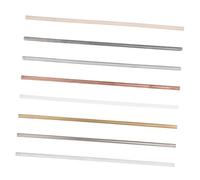 CIYODO 1set DIY Craft Rods and Plastic Materials for Handicrafts for Science Experiments and Heat Absorption Demonstrations Precise Dimensions for Accurate Results 8pcs