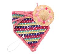 CIYODO 1set Dog Hat Bandana Lightweight Accessory for Outdoor Fun for Parties and Photoshoots Stylish and Comfortable for Small Dogs and Puppies