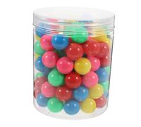 CIYODO 1set Hollow Colorful Plastic Counting Balls for Elementary Math Probability Games Classroom Use Vibrant Colors Safe Material 100pcs
