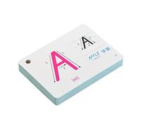 CIYODO 1Set Letter Flash Cards for English Spelling and Literacy Learning Safe Material with Engaging Patterns for Early Education