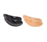 CIYODO 2 Pairs Breathable Anti-Slip Sponge Shoulder Pads Invisible Shoulder Enhancer Pads for Adults Unisex Light and Thin Removable Padding Cushions Suitable for Seasons