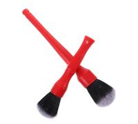 CIYODO 2 Pcs Ultra-soft Car Detailing Brushes Ergonomic Long Short Handles Cleaning for Air Vents Interior Panels Badges Instrument Clusters and Infotainment Screens