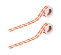 CIYODO 2 Rolls Fluorescent Arrow Sticker Adhesive Glow Directional Labels for Facility Organization Weatherproof Removable Wall Sign Decals with Bright Color Coding for Indoor Outdoor Use