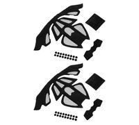 CIYODO 2 Sets Breathable Inner Helmet Padding Replacement Kit for Bicycle and Electric Bike Helmets Sponge Anti-Collision Lining Suitable for Outdoor Cycling and Mountain Biking