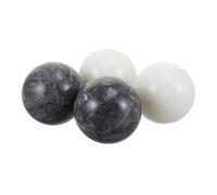CIYODO 2 Sets Marble Pattern Hand Exercise Balls for Gym Adults and Women Smooth Hand Massage Tools for Joint Circulation Improvement and Muscle Stimulation Decorative Fitness Therapy