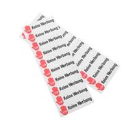 CIYODO 2 Sheet No Flyers Sign Decal - Peel and Stick Door Sticker - Advertising Warning Label - No Handbills Door Sign for Mailbox Front Porch Display