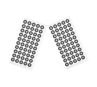 CIYODO 2 Sheets 3d Scanner Reflective Marker Dots 6mm Reference Points with Tear-resistant High Reflection Film for Optical Scanning and 3d Tracking