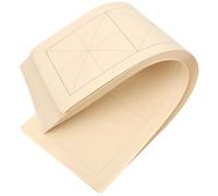 CIYODO 200 Sheets Khaki Calligraphy Paper for Practice with Standard Size Grid, Moderate Ink Infiltration, Prevents Bleeding, for Chinese Calligraphy Writing and Art Work Beginners