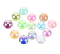 CIYODO 200pcs Flatback Half Pearls Nail Art Decorations Resin Round Dome Beads for DIY Crafts Photo Pendants Manicure Supplies Household Nail Charms