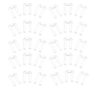 CIYODO 200pcs Rimless Glasses Fixing Plugs Double Lock Bushings Eyeglass Frame Repair Accessories 1.5x0.8x7.0mm Suitable for Spectacles Lens Installation and Frame Retainers