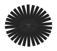 CIYODO 200pcs Stretchable Cosmetic Brush Protector Covers Plastic Mesh Sleeve Kit for Makeup Brushes Flexible Breathable Protective Net Sleeves for Women