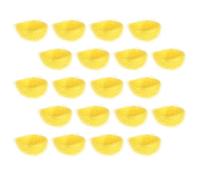 CIYODO 20pcs Artificial Bird Nests Decoration Set Made of Thread Material, Simple and Natural Style, for Outdoor Decoration and Easter Party, Suitable as Photography Props