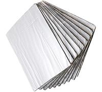 CIYODO 20pcs Car Sound Deadening Mat Thick Heat Shield Insulation Mat Self-Adhesive for Engine Exhaust Protection and Vehicle Interior Comfort