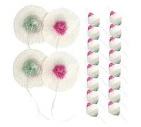 CIYODO 20pcs Double- Kerosene Lantern Mantles Medium Size Cotton Mesh Covers Camping Gas Lantern Mantles Replacement Outdoor Hiking Propane Accessories