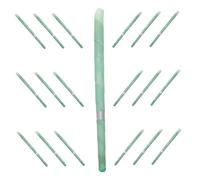 CIYODO 20Pcs Ear Wax Cleaning Candles Aromatherapy Sticks with Tea Tree for Itch Relief and Tinnitus Reduction Portable Ear Cleaner Accessories for Home and Salon Use