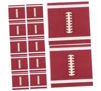 CIYODO 20PCS Football Party Napkins Disposable Printed Hand Towels for Birthday Sports Events Holiday Celebrations Soft Thick Paper Essential Tableware