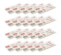 CIYODO 20pcs Mexican Flag Temporary for Men Women Sweatproof Mexico Independence Day Face and Body Stickers Soccer Game Party Decorations