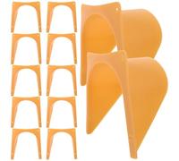 CIYODO 20pcs Plastic Pigeon Cage Entrance Doors European Style Bird Supply Racing Pigeon Door Cage Accessories for Breeding and Loft Use