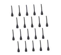 CIYODO 20PCS Silicone PC Case Fan Screws Vibration Noise Canceling Cooling Fan Long Screws Durable Computer Accessory for Stable Operation