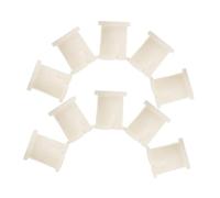 CIYODO 20Pcs Small Caster Socket Inserts for Chair Legs Thick Caster Sleeve Inserts with Expandable Ends to Increase Friction and Prevent Loosening Practical Replacement for Office Chairs