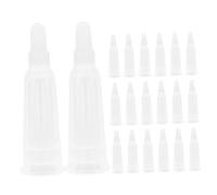 CIYODO 20pcs Transparent Ampoule Opener Labor-Saving Glass Vial Cutting Tool with Dropper Caps for Medical and Laboratory Use Safe Opening