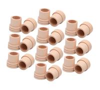 CIYODO 20pcs Wood Moxibustion Extinguisher Caps for Moxa Sticks Practical Moxa Fire Extinguishing Accessories for Manual Massage Therapy and Soothing Hot Moxibustion