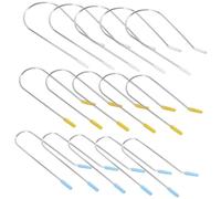 CIYODO 24pcs Hot Roller Curler Clips Replacement for Women and -shaped Hair Styling Clips for Secure Hold Suitable for Various Hair Types Easy DIY Perm at Home