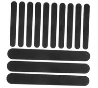 CIYODO 25pcs Black Plastic Tongue Depressors Tongue Scraper Sticks for Oral Care Laboratory Use