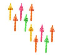CIYODO 25pcs Plastic Clarinet Toy for Boys and Girls Musical Instrument Toy Flute Early Education Flute Lightweight Random Color