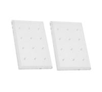 CIYODO 2pcs Acrylic Nail Drill Bit Organizer Stand Nail Bits Storage Display Holder for Salon Home Manicure Practice Art Training